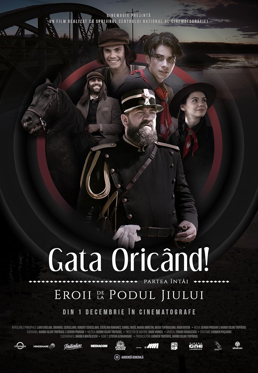 The heroes from Jiului bridge